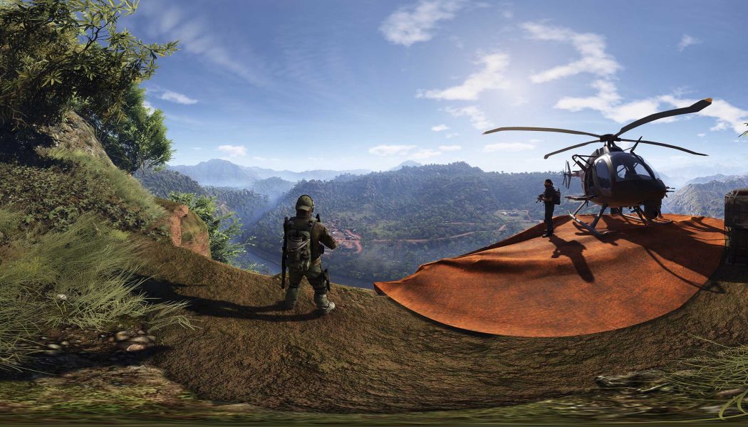 Nvidia Ansel ile kayıt edilmiş 6 farklı 360° Ghost Recon Wild Lands görüntüsü